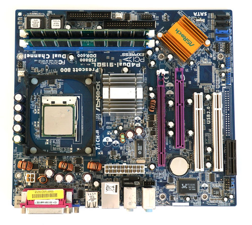 Asrock p4dual 915gl - asrock, +